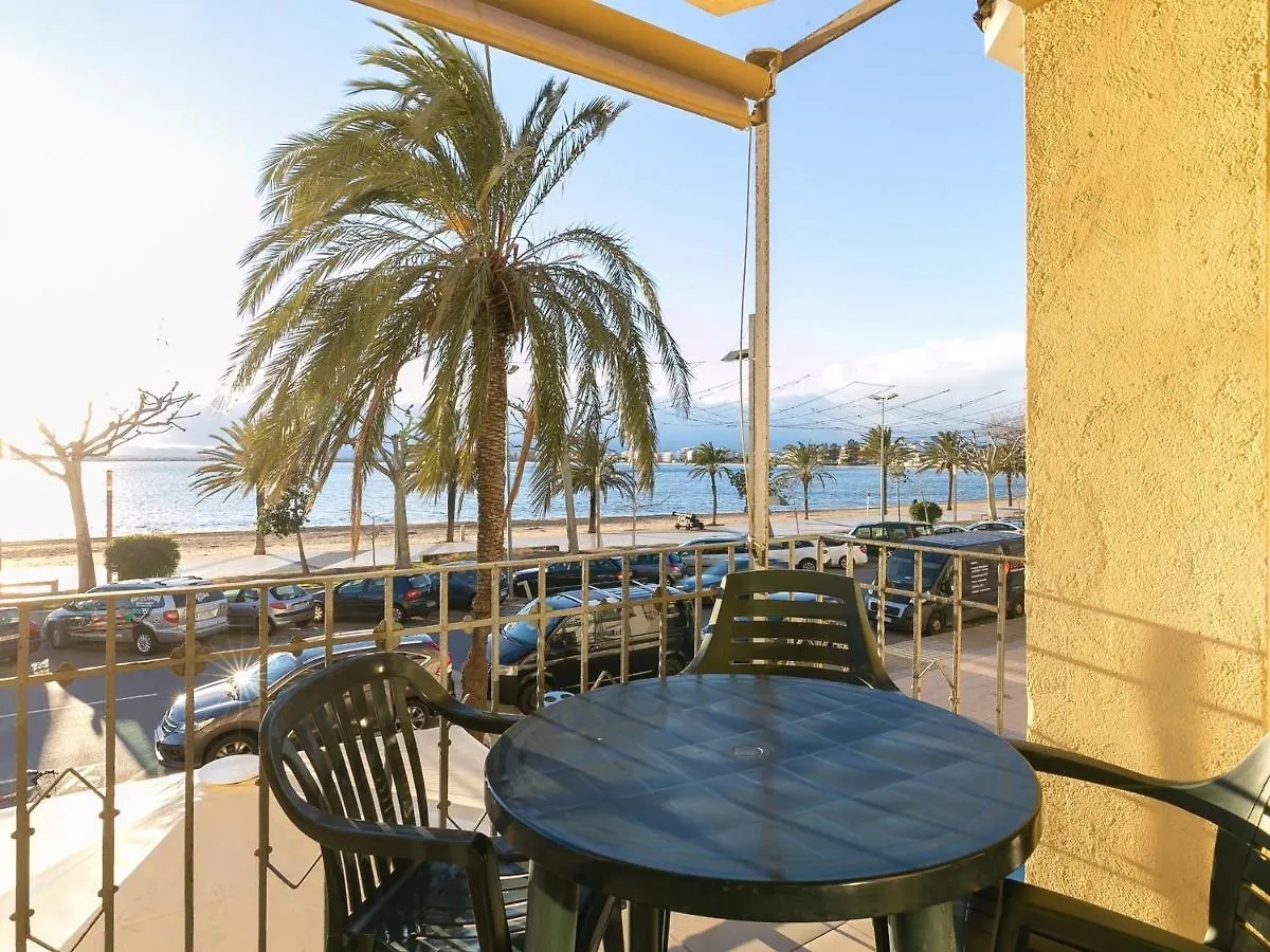 Pi I Sunyer 1-B - Apartamento Amplio Y Luminoso En El Centro De Roses, Delante Del Mar, Con Vistas Al Mar. - Es-228-121 Lägenhet Rosas